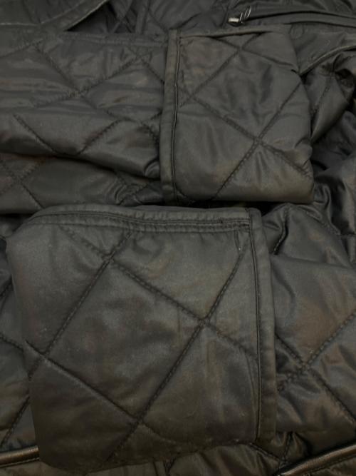 EMPORIO ARMANI（エンポリオ アルマーニ）EMPORIO ARMANI (エンポリオ アルマーニ) キルティングコート ブラック サイズ:SIZE XLの古着・服飾アイテム