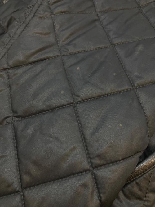 EMPORIO ARMANI（エンポリオ アルマーニ）EMPORIO ARMANI (エンポリオ アルマーニ) キルティングコート ブラック サイズ:SIZE XLの古着・服飾アイテム