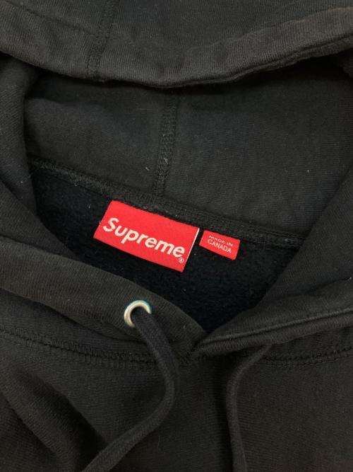 SUPREME（シュプリーム）SUPREME (シュプリーム) CLASSIC SCRIPT HOODED SWEATSHIRT パーカー ブラック サイズ:SIZE Mの古着・服飾アイテム