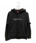 SUPREME（シュプリーム）の古着「CLASSIC SCRIPT HOODED SWEATSHIRT パーカー」｜ブラック