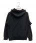 SUPREME (シュプリーム) CLASSIC SCRIPT HOODED SWEATSHIRT パーカー ブラック サイズ:SIZE M：14000円