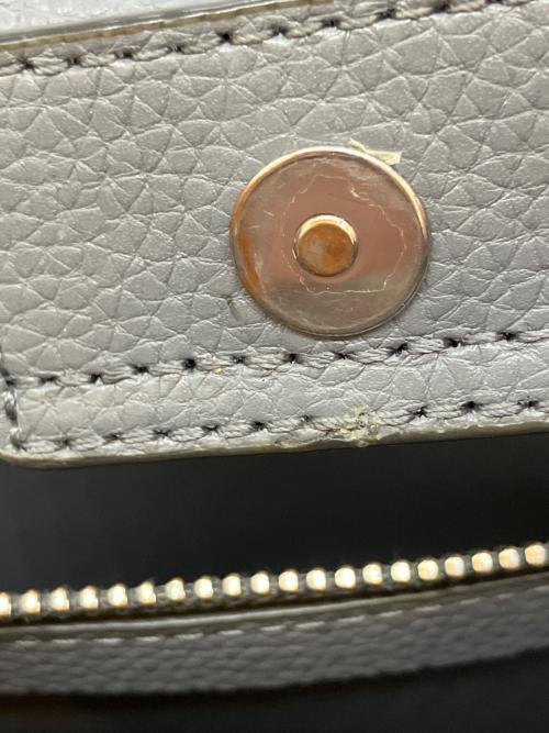 MICHAEL KORS（マイケルコース）MICHAEL KORS (マイケルコース) ハンドバッグ ブラック×グレーの古着・服飾アイテム
