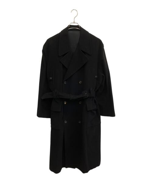 Y's for men（ワイズフォーメン）Y'S for men (ワイズフォーメン) ロングコート ステンカラーコート ブラック サイズ:SIZE Mの古着・服飾アイテム