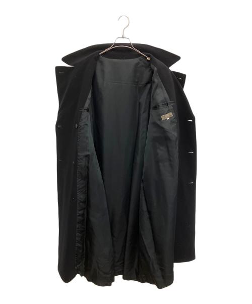 Y's for men（ワイズフォーメン）Y'S for men (ワイズフォーメン) ロングコート ステンカラーコート ブラック サイズ:SIZE Mの古着・服飾アイテム