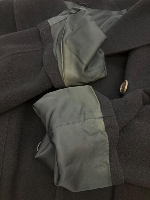 Y's for men（ワイズフォーメン）Y'S for men (ワイズフォーメン) ロングコート ステンカラーコート ブラック サイズ:SIZE Mの古着・服飾アイテム