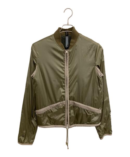 wjk（ダブルジェイケー）wjk (ダブルジェイケー) リバーシブルジャケット ナイロンジャケット グリーン サイズ:SIZE Mの古着・服飾アイテム