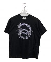 JUNYA WATANABE COMME des GARCONS×Abel Emmanuel（(ジュンヤワタナベ コムデギャルソン×エーベル エマニュエル）の古着「半袖カットソー」｜ブラック