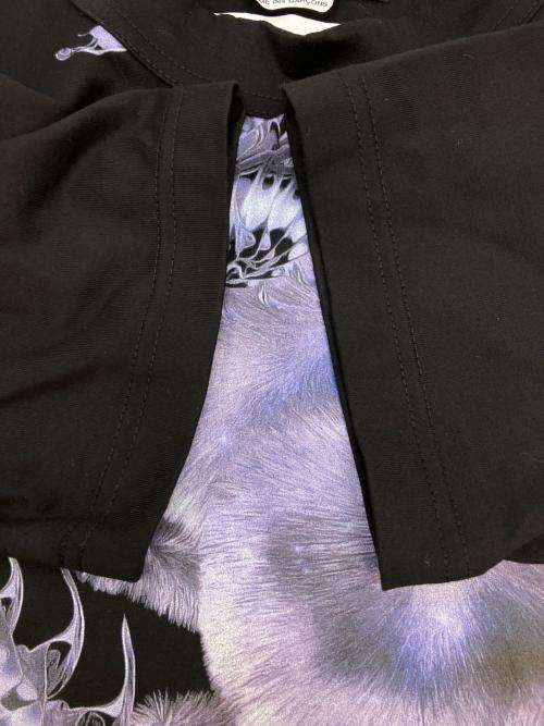 JUNYA WATANABE COMME des GARCONS（(ジュンヤワタナベ コムデギャルソン）JUNYA WATANABE COMME des GARCONS ((ジュンヤワタナベ コムデギャルソン) Abel Emmanuel (エーベル エマニュエル) 半袖Tシャツ ブラック サイズ:SIZE Lの古着・服飾アイテム