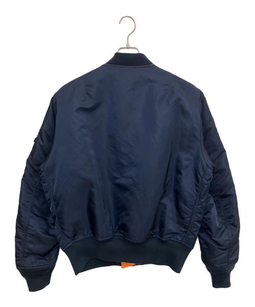 ALPHA INDUSTRIES（アルファインダストリーズ）ALPHA INDUSTRIES (アルファインダストリーズ) MA-1 フライトジャケット ネイビー サイズ:SIZE Mの古着・服飾アイテム