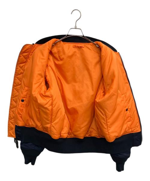 ALPHA INDUSTRIES（アルファインダストリーズ）ALPHA INDUSTRIES (アルファインダストリーズ) MA-1 フライトジャケット ネイビー サイズ:SIZE Mの古着・服飾アイテム