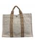 HERMES (エルメス) ニューフールートゥ　トートバッグ ベージュ：20000円