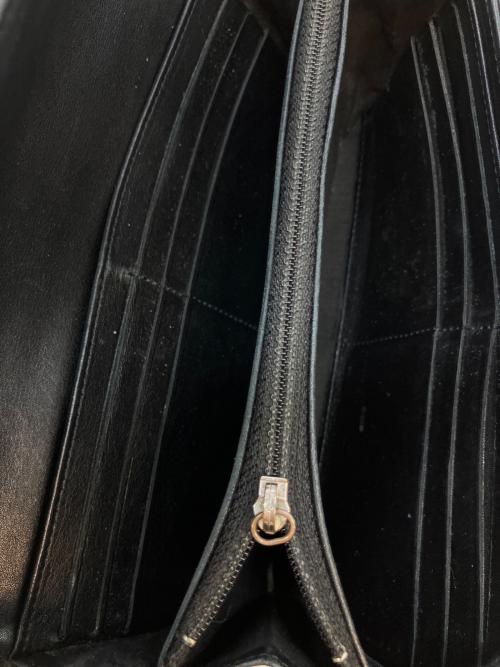 CHANEL（シャネル）CHANEL (シャネル) ココマーク キャビアスキン 長財布 ブラックの古着・服飾アイテム