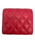 CHANEL (シャネル) 3つ折り財布 レッド：40000円