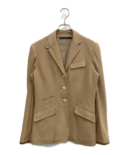 RALPH LAUREN（ラルフローレン）RALPH LAUREN (ラルフローレン) テーラードジャケット ベージュ サイズ:SIZE Freeの古着・服飾アイテム
