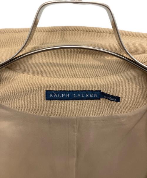 RALPH LAUREN（ラルフローレン）RALPH LAUREN (ラルフローレン) テーラードジャケット ベージュ サイズ:SIZE Freeの古着・服飾アイテム