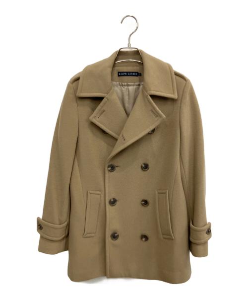 RALPH LAUREN（ラルフローレン）RALPH LAUREN (ラルフローレン) Pコート ベージュ サイズ:SIZE 7号の古着・服飾アイテム