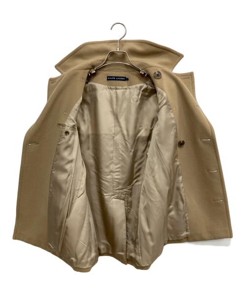 RALPH LAUREN（ラルフローレン）RALPH LAUREN (ラルフローレン) Pコート ベージュ サイズ:SIZE 7号の古着・服飾アイテム