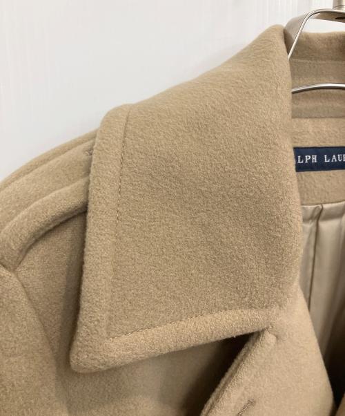 RALPH LAUREN（ラルフローレン）RALPH LAUREN (ラルフローレン) Pコート ベージュ サイズ:SIZE 7号の古着・服飾アイテム