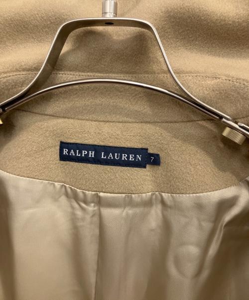 RALPH LAUREN（ラルフローレン）RALPH LAUREN (ラルフローレン) Pコート ベージュ サイズ:SIZE 7号の古着・服飾アイテム