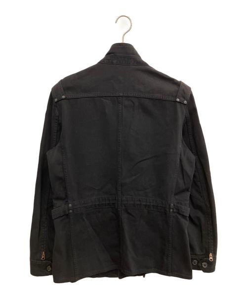 HUGO BOSS（ヒューゴ ボス）HUGO BOSS (ヒューゴ ボス) デニムジャケット ブラック サイズ:記載なしの古着・服飾アイテム