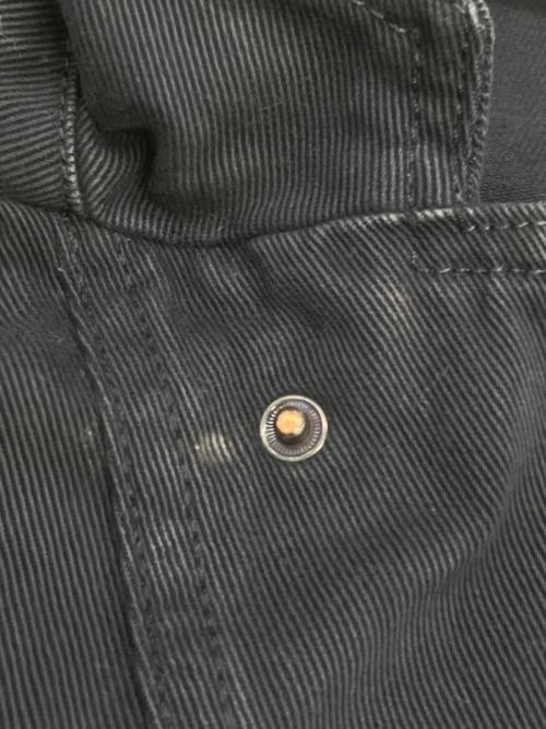 HUGO BOSS（ヒューゴ ボス）HUGO BOSS (ヒューゴ ボス) デニムジャケット ブラック サイズ:記載なしの古着・服飾アイテム