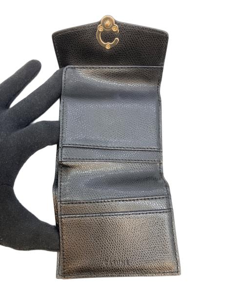 CAFUNE（カフネ）CAFUNE (カフネ) 3つ折り財布 ブラックの古着・服飾アイテム