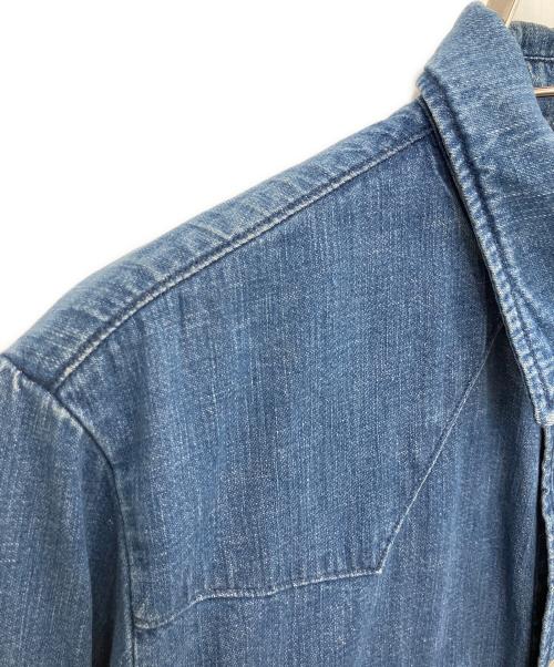 Thee Hysteric XXX（ジィ ヒステリックトリプルエックス）Thee Hysteric XXX (ジィ ヒステリックトリプルエックス) 長袖シャツ インディゴ サイズ:SIZE Mの古着・服飾アイテム