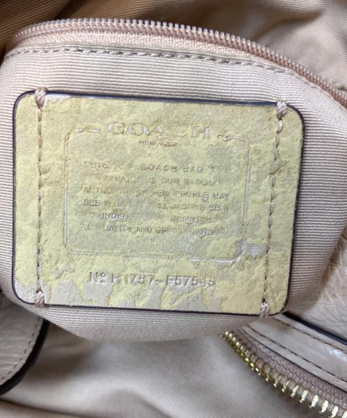 COACH（コーチ）COACH (コーチ) トートバッグ ベージュの古着・服飾アイテム