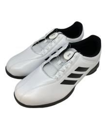 adidas（アディダス）の古着「ゴルフシューズ」｜ホワイト×ブラック