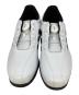 中古・古着 adidas (アディダス) ゴルフシューズ ホワイト×ブラック サイズ:25.5：6000円
