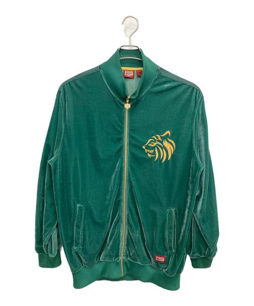 Onitsuka Tiger（オニツカタイガー）Onitsuka Tiger (オニツカタイガー) トラックジャケット グリーン サイズ:SIZE XLの古着・服飾アイテム