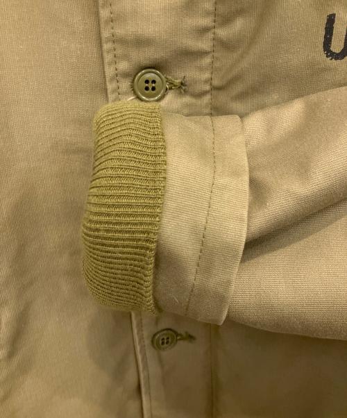 HOUSTON（ヒューストン）HOUSTON (ヒューストン) デッキジャケット グリーン サイズ:SIZE 36の古着・服飾アイテム