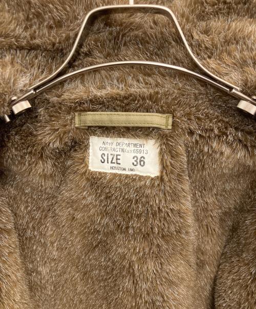 HOUSTON（ヒューストン）HOUSTON (ヒューストン) デッキジャケット グリーン サイズ:SIZE 36の古着・服飾アイテム