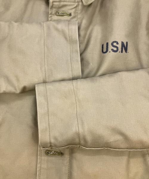 HOUSTON（ヒューストン）HOUSTON (ヒューストン) デッキジャケット グリーン サイズ:SIZE 36の古着・服飾アイテム