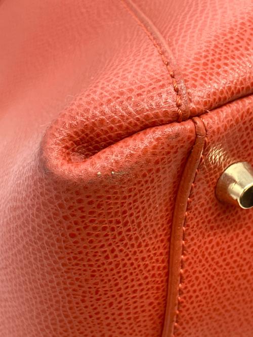 FURLA（フルラ）FURLA (フルラ) 2WAYハンドバッグ オレンジの古着・服飾アイテム