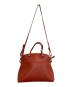 FURLA (フルラ) 2WAYハンドバッグ オレンジ：7000円