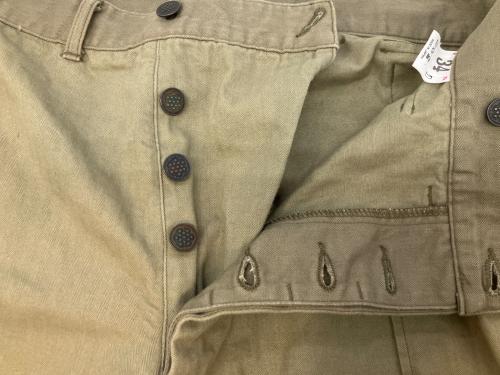 WAREHOUSE（ウエアハウス）WAREHOUSE (ウエアハウス) M-43ミリタリーパンツ　カーゴパンツ グリーン サイズ:SIZE 86cm (W34・L)の古着・服飾アイテム