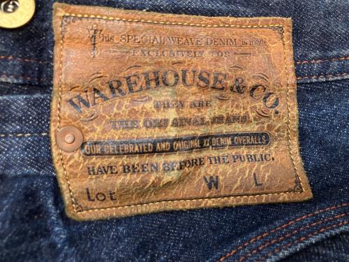 WAREHOUSE（ウエアハウス）WAREHOUSE (ウエアハウス) デニムパンツ インディゴ サイズ:SIZE 83.5cm (W33・L)の古着・服飾アイテム