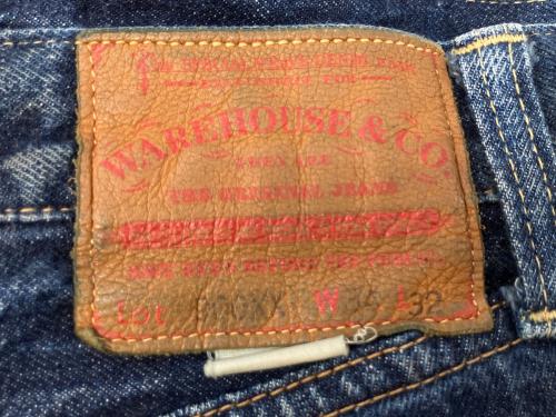 WAREHOUSE（ウエアハウス）WAREHOUSE (ウエアハウス) デニムパンツ インディゴ サイズ:SIZE 86cm (W34・L)の古着・服飾アイテム