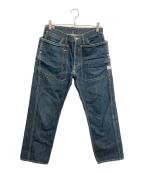 SASSAFRASササフラス）の古着「FALL LEAF PANTS デニムパンツ」｜インディゴ