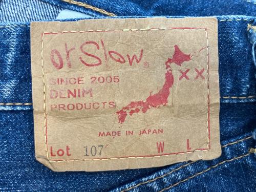 orSlow（オアスロウ）orSlow (オアスロウ) デニムパンツ インディゴ サイズ:SIZE Sの古着・服飾アイテム