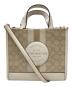 COACH（コーチ）の古着「Dempsey Tote 22」｜ベージュ