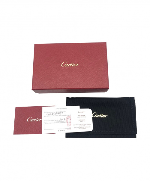 Cartier（カルティエ）Cartier (カルティエ) カードケース ピンクの古着・服飾アイテム