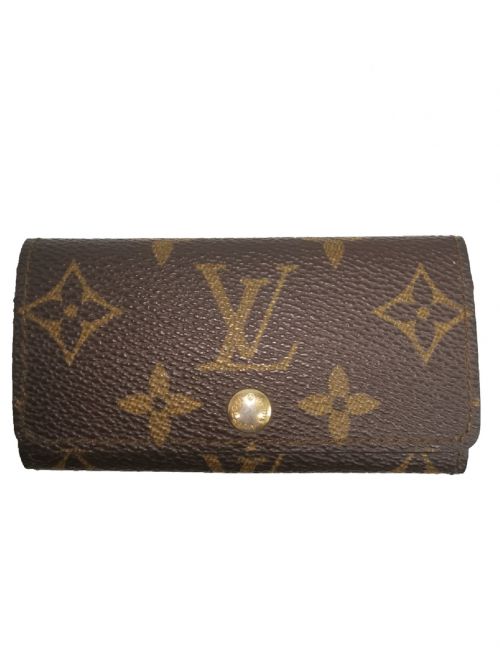 LOUIS VUITTON（ルイ ヴィトン）LOUIS VUITTON (ルイ ヴィトン) キーケース ブラウンの古着・服飾アイテム