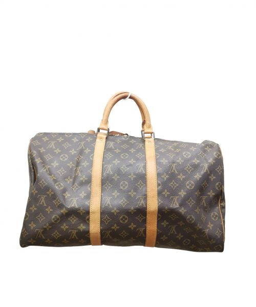 LOUIS VUITTON（ルイ ヴィトン）LOUIS VUITTON (ルイ ヴィトン) トラベルバッグ ブラウンの古着・服飾アイテム