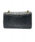 CHANEL (シャネル) ダブルチェーンショルダーバッグ ブラック：348000円
