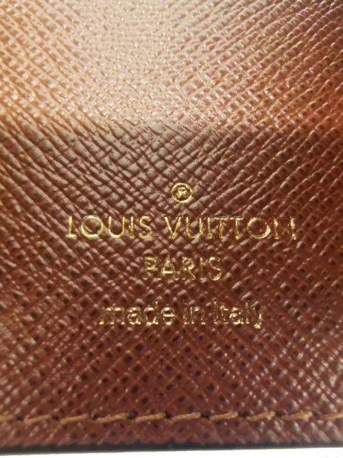 LOUIS VUITTON（ルイ ヴィトン）LOUIS VUITTON (ルイ ヴィトン) 3つ折り財布 ブラウンの古着・服飾アイテム