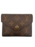 LOUIS VUITTON（ルイ ヴィトン）の古着「3つ折り財布」｜ブラウン