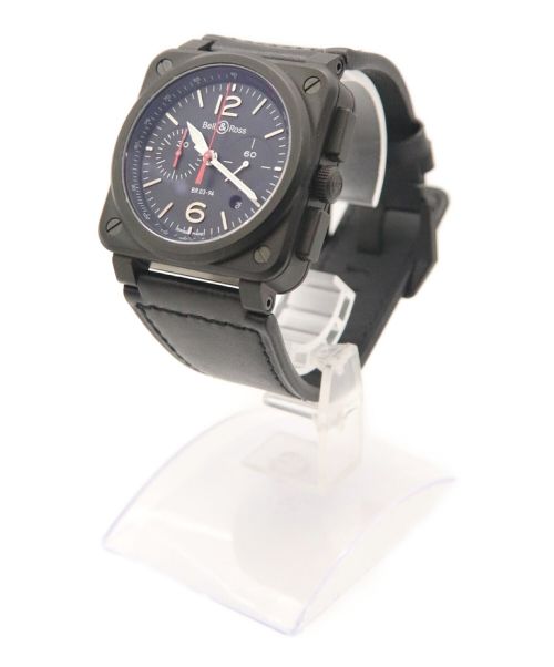 BELL&ROSS（ベルアンドロス）BELL&ROSS (ベルアンドロス) クロノグラフ ブラック サイズ:44mmの古着・服飾アイテム