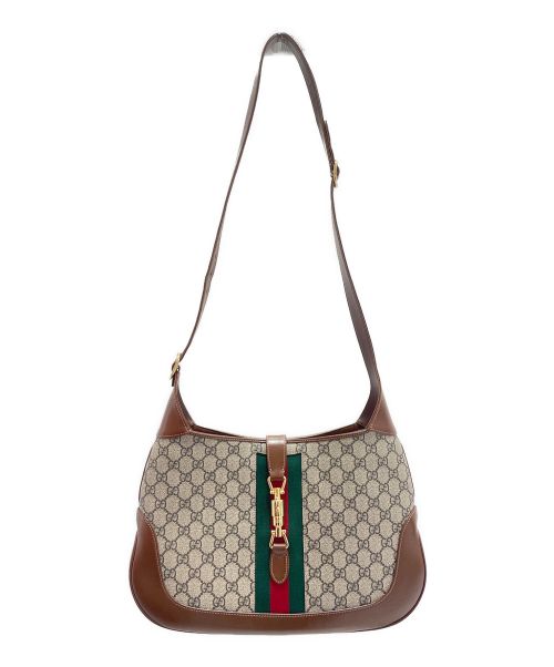 GUCCI（グッチ）GUCCI (グッチ) GGスプリームワンショルダーバッグ ブラウン サイズ:-の古着・服飾アイテム